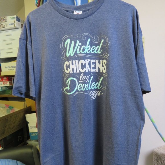 Wicked Chicken T-Shirt - size XL - Picture 4 of 5